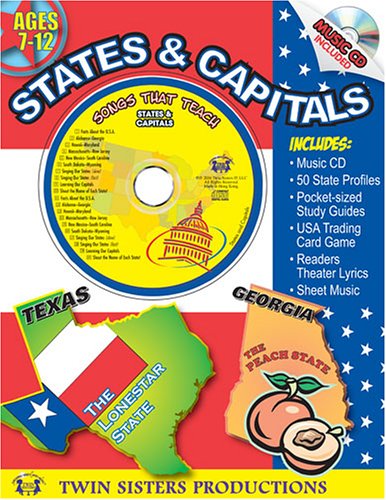 Beispielbild fr States & Capitals Workbook zum Verkauf von Wonder Book