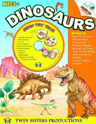 9781575838960: Dinosaurs 96pg. Workbook & Music CD Set (The Science Series, 8)