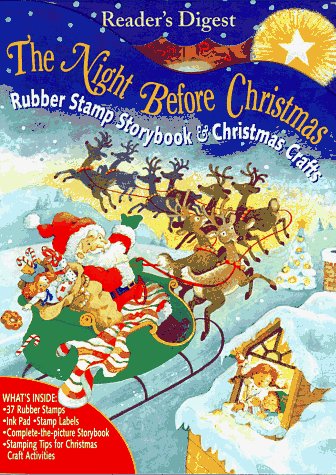 9781575840413: The Night Before Christmas: Rubber Stamp Storybook & Christmas Crafts (Rubber Stamp and Book Sets)