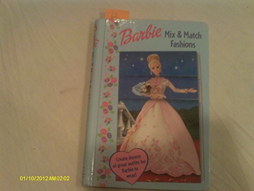 Beispielbild fr Barbie Mix and Match Fashions Sectioned Flip Book zum Verkauf von Gulf Coast Books