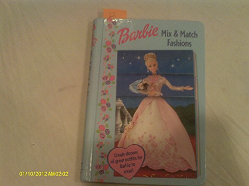 Barbie Mix & Match Fashions: Storybook And Key Chain Craft Kit