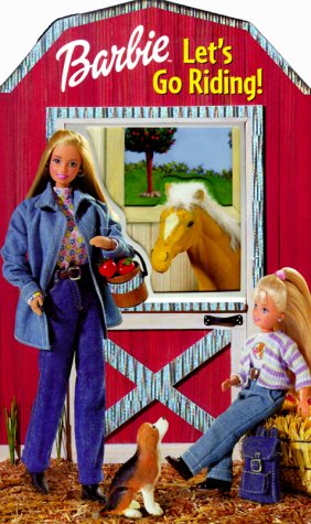 Beispielbild fr Barbie Let's Go Riding (Barbie Glittery Windows) zum Verkauf von Wonder Book