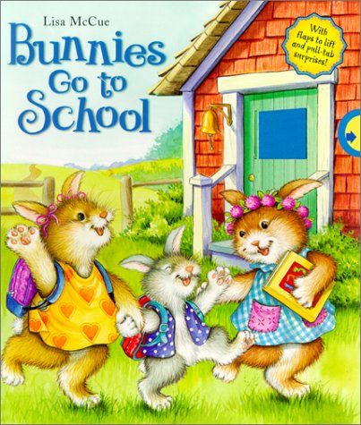 Imagen de archivo de Sliding Tabs Flap Book Bunnies Go to School (Sliding Tabs 'N' Flap Book) a la venta por Books of the Smoky Mountains