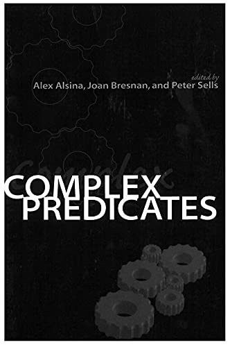 Stock image for Complex Predicates (Lecture Notes) for sale by Bookmans