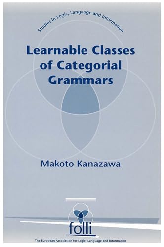 Beispielbild fr Learnable Classes of Categorial Grammars zum Verkauf von Books Puddle