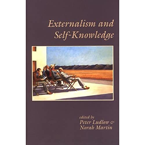 Stock image for Externalism and Self-Knowledge (Volume 85) (Lecture Notes) for sale by Books From California