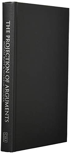 Stock image for The Projection of Arguments: Lexical and Compositional Factors (Volume 83) (Lecture Notes) for sale by GF Books, Inc.