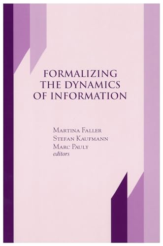 Stock image for Formalizing the Dynamics of Information Format: Paperback for sale by INDOO