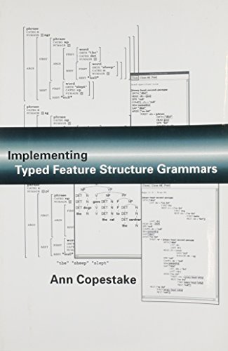 Stock image for Implementing Typed Feature Structure Grammars for sale by SecondSale