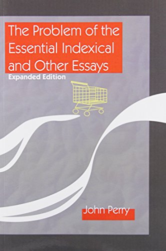 Stock image for The Problem of the Essential Indexical and Other Essays, Expanded Edition for sale by Save With Sam