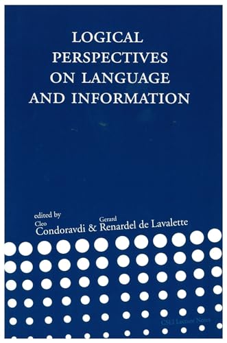 Stock image for Logical Perspectives on Language and Information (Lecture Notes) for sale by Zubal-Books, Since 1961