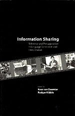 Imagen de archivo de Information Sharing Format: Hardcover a la venta por INDOO