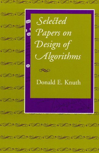 Stock image for Selected Papers on Design of Algorithms (Volume 191) (Lecture Notes) for sale by Save With Sam