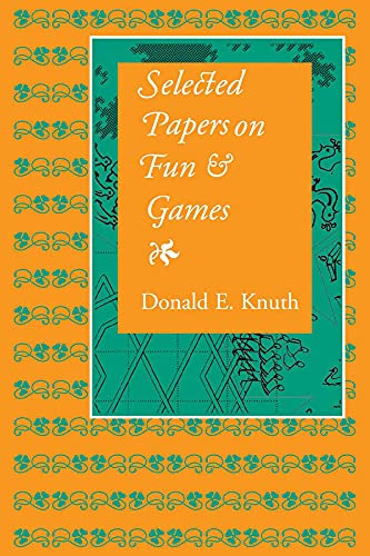 9781575865843: Selected Papers on Fun and Games: Volume 192 (Lecture Notes)