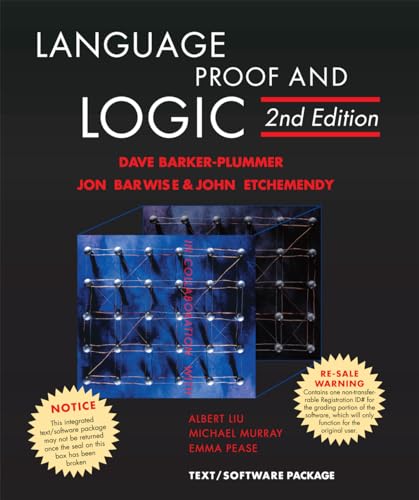 9781575866321: Language, Proof, and Logic: Second Edition