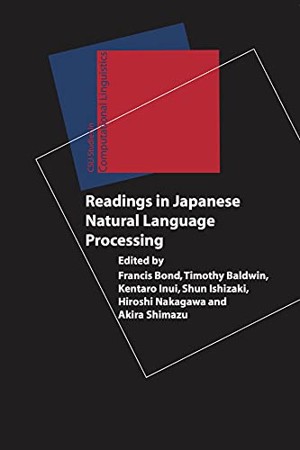 9781575867533: Readings in Japanese Natural Language Processing