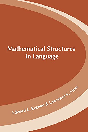 Stock image for Mathematical Structures in Languages for sale by Revaluation Books