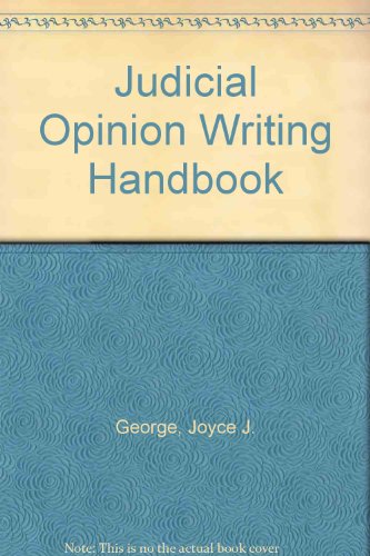 9781575884141: Judicial Opinion Writing Handbook