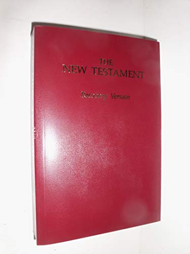 Imagen de archivo de Recovery New Testament-OE-Economy Size a la venta por ThriftBooks-Dallas