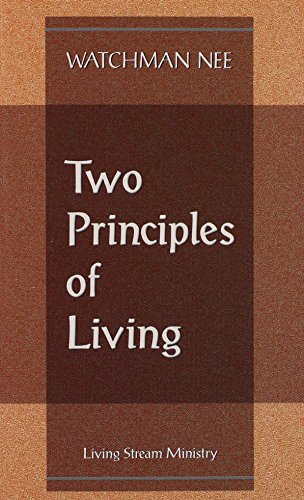 Imagen de archivo de Two Principles of Living a la venta por Books Unplugged