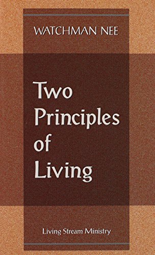 Stock image for Two Principles of Living for sale by Books Unplugged