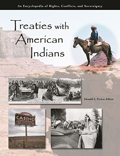 Beispielbild fr Treaties With American Indians: An Encyclopedia of Rights, Conflicts, and Sovereignty zum Verkauf von BooksRun