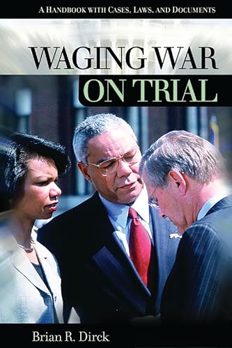 Beispielbild fr Waging War on Trial: A Handbook with Cases, Laws, and Documents zum Verkauf von Basi6 International