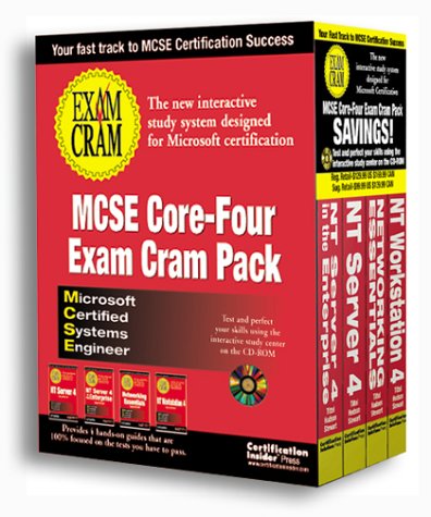 9781576101988: MCSE Core-Four Exam Cram Pack