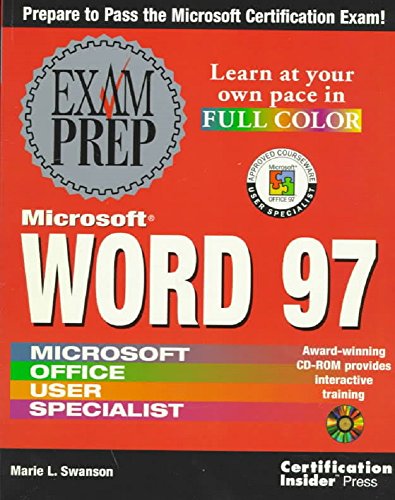 Stock image for Microsoft Word 97 Exam Prep for sale by HPB-Red