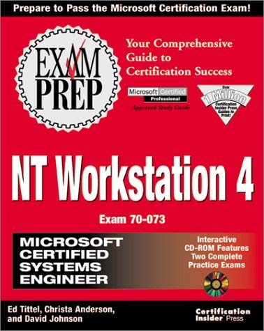 Beispielbild fr MCSE NT Workstation 4 Exam Prep (Exam: 70-073) zum Verkauf von Wonder Book