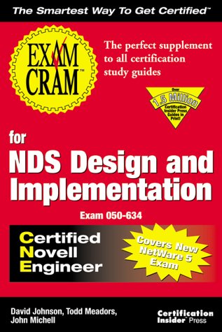 Stock image for NDS Design and Implementation Exam Cram for sale by George Cross Books