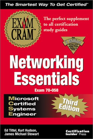 Stock image for MCSE Networking Essentials Exam Cram Adaptive Testing Edition: Exam: 70-058 for sale by HPB-Ruby