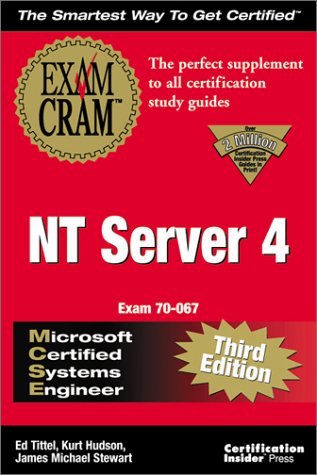 Beispielbild fr MCSE NT Server 4 Exam Cram Adaptive Testing Edition: Exam: 70-067 zum Verkauf von HPB-Red