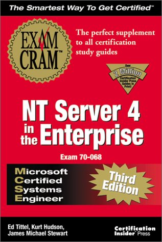 Imagen de archivo de MCSE NT Server 4 in the Enterprise Exam Cram Adaptive Testing Edition: Exam: 70-068 a la venta por HPB-Emerald
