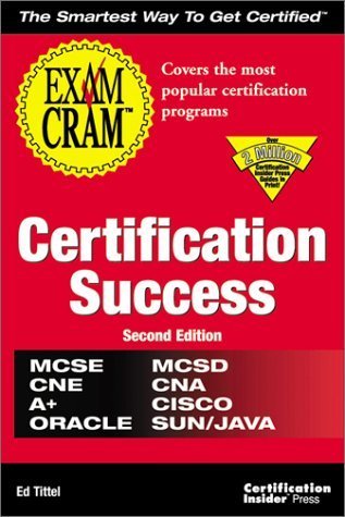 Stock image for Exam Cram- Certification Success, 2nd for sale by a2zbooks