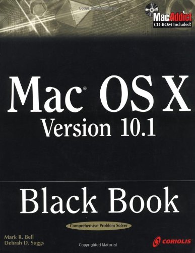 9781576106068: Mac OS X Version 10.1 Black Book: The Reference Guide for Power Users