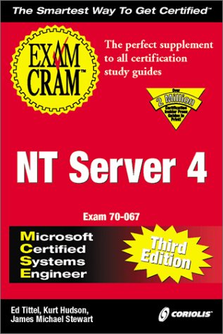 Beispielbild fr MCSE NT Server 4 Exam Cram: Exam 70-067 (Microsoft. zum Verkauf von Books Puddle