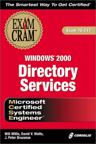 Stock image for MCSE Windows 2000 Directory Services Exam Cram for sale by Stephen White Books