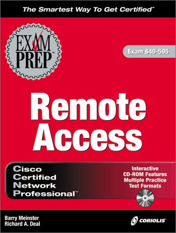 Imagen de archivo de CCNP Remote Access Exam Prep (Exam: 640-505) a la venta por HPB-Red