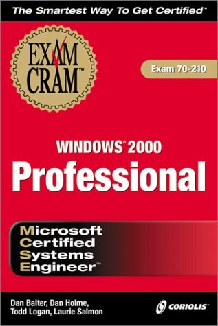 Imagen de archivo de MCSE Windows 2000 Professional Exam Cram (Exam: 70-210) a la venta por Decluttr