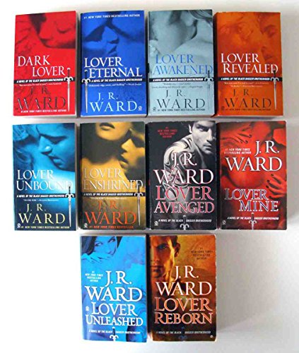 Imagen de archivo de Complete Black Dagger Series Set (Books 1-10): Dark Lover , Lover Eternal, Lover Awakened, Lover Revealed, Lover Unbound, Lover Enshrined, Lover Avenged, Lover Mine, Lover Unleashed, Lover Reborn [Mass Market Paperback] J. R. Ward a la venta por Lakeside Books