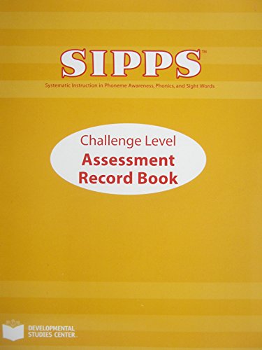 9781576214756: Sipps Challenge Assessment Record Book