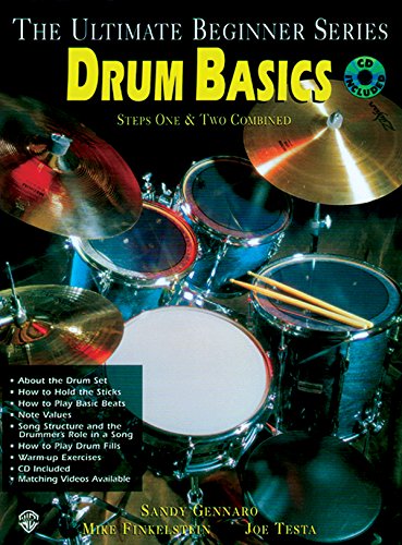 Imagen de archivo de Ultimate Beginner Drum Basics: Steps One & Two, Book & CD (The Ultimate Beginner Series) a la venta por SecondSale