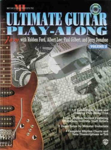 Imagen de archivo de Ultimate Guitar Play-Along: v. 2 (Ultimate Guitar Play Along: Jam with Robben Ford, Albert Lee, Paul Gilbert and Jerry Donahue) a la venta por Revaluation Books