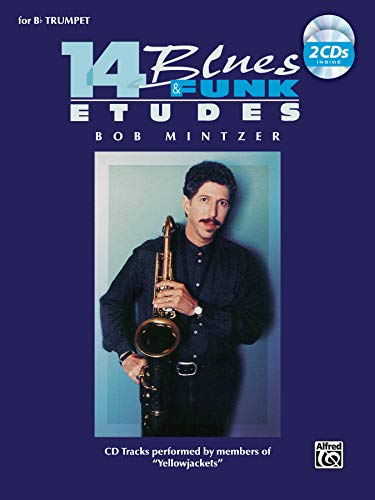 Beispielbild fr 14 Blues & Funk Etudes: B-Flat Trumpet (Book & 2 CDs) zum Verkauf von Ergodebooks