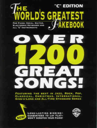 Imagen de archivo de The World's Greatest Fakebook: C Edition a la venta por Ergodebooks