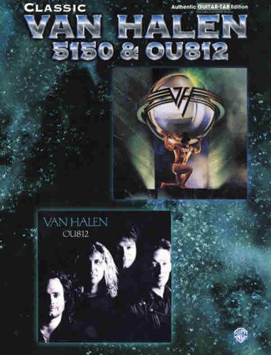 9781576237069: Classic Van Halen -- 5150 & OU812: Authentic Guitar TAB