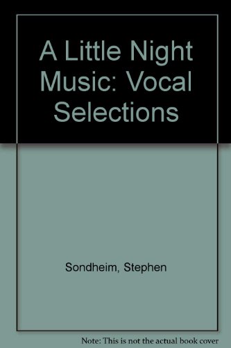 A Little Night Music: Vocal Selections (9781576238400) by Sondheim, Stephen
