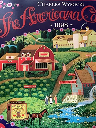 Stock image for AMERICANA CALENDAR 1998 CHARLES WYSOCKI for sale by WONDERFUL BOOKS BY MAIL