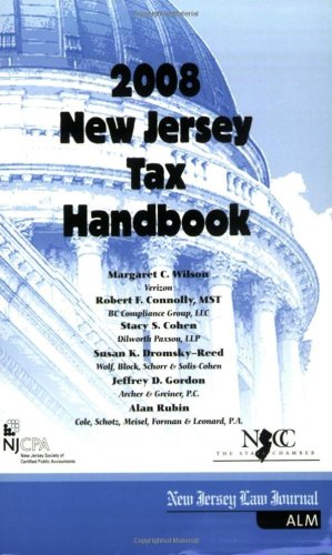 Beispielbild fr 2008 New Jersey Tax Handbook zum Verkauf von Y-Not-Books